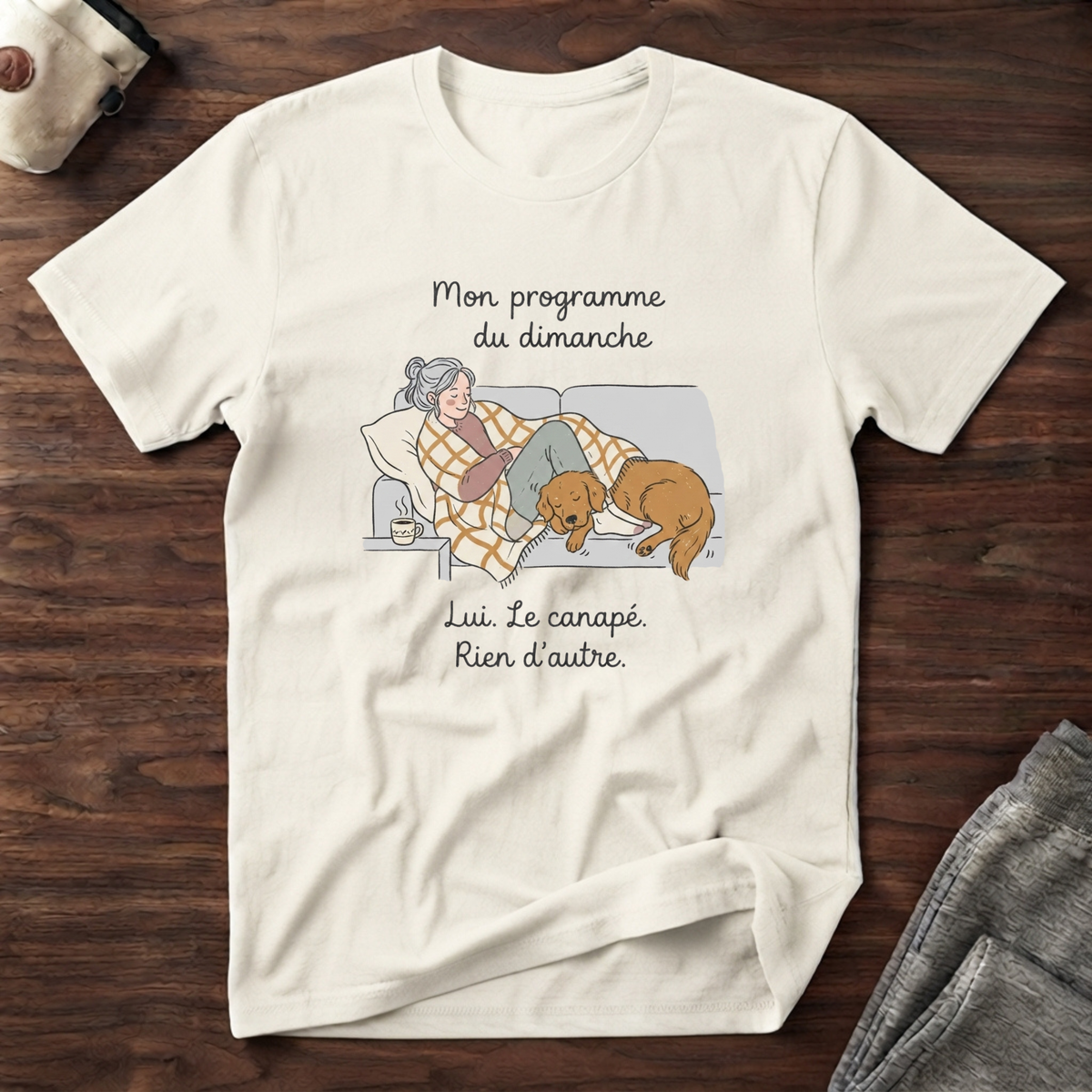 T-Shirt — Mon programme du Dimanche...