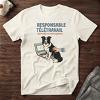 T-Shirt — Responsable télétravail...