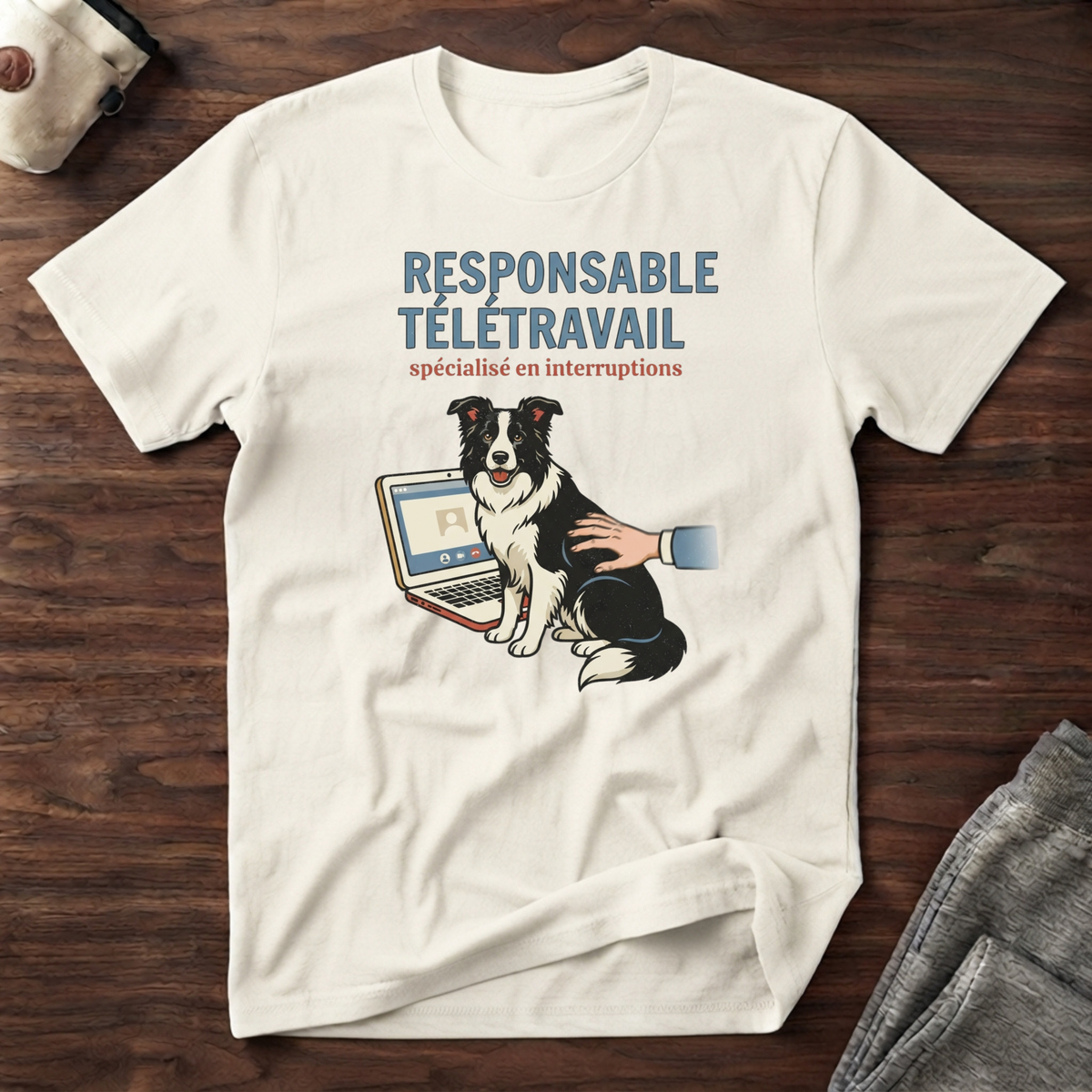 T-Shirt — Responsable télétravail...
