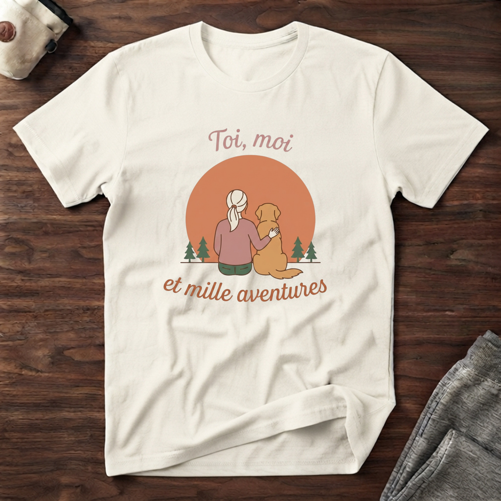T-Shirt — Toi, moi et mille aventures