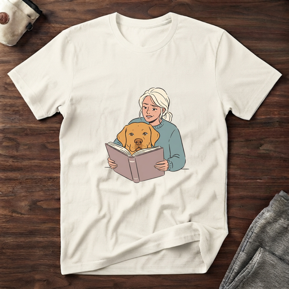 T-Shirt — Un moment de lecture...