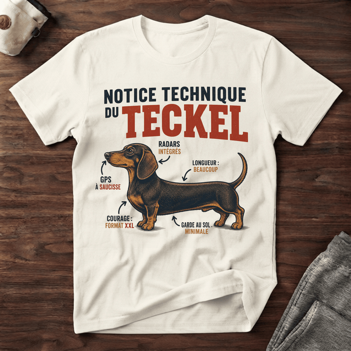 Notice technique du TECKEL - T-Shirt