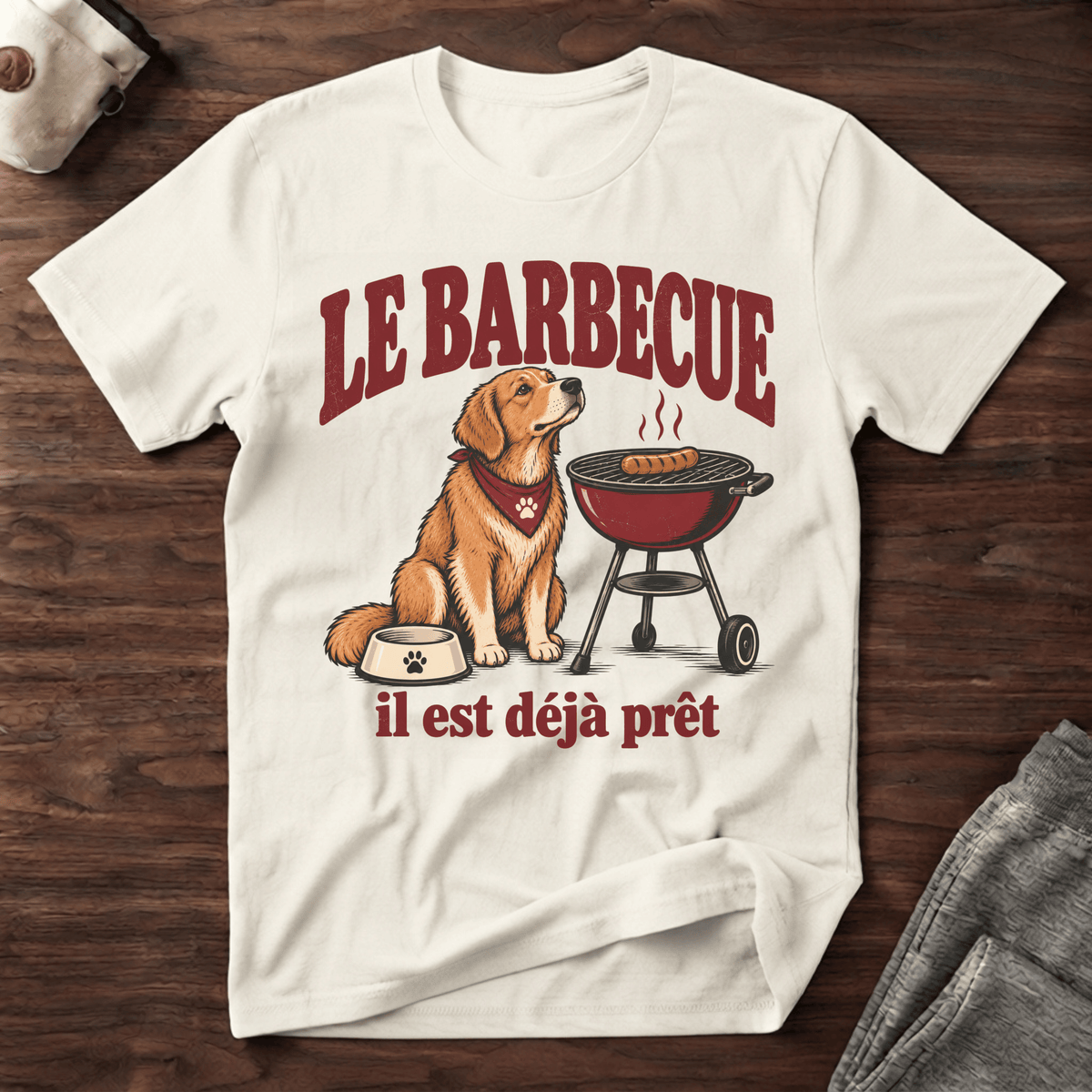 Le barbecue, est déjà prêt - T-Shirt