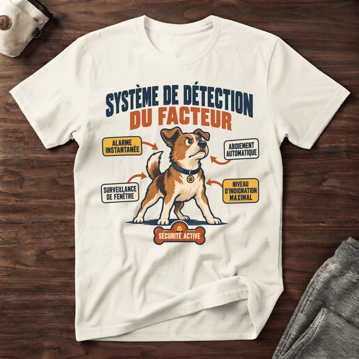Système de détection du facteur - T-Shirt