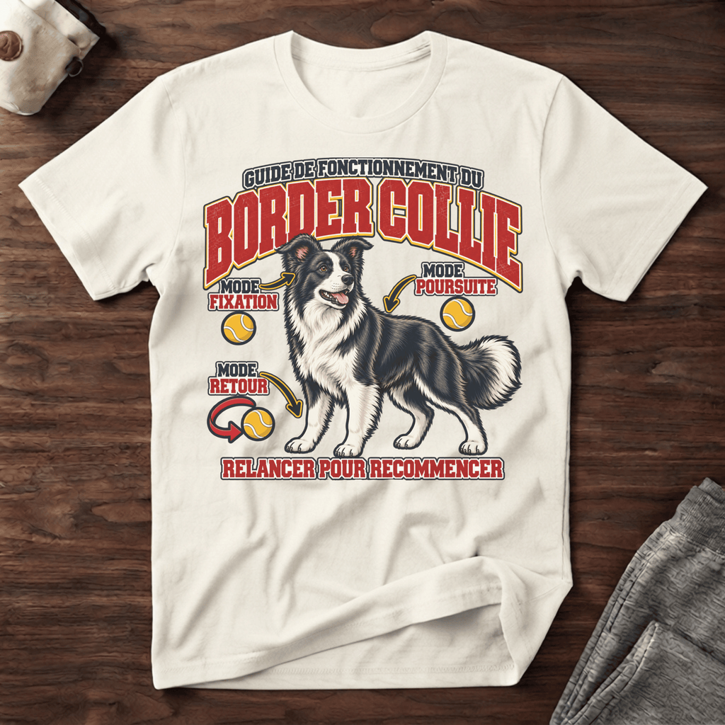 Guide de fonctionnement du Border Collie / Mode Balle - T-Shirt