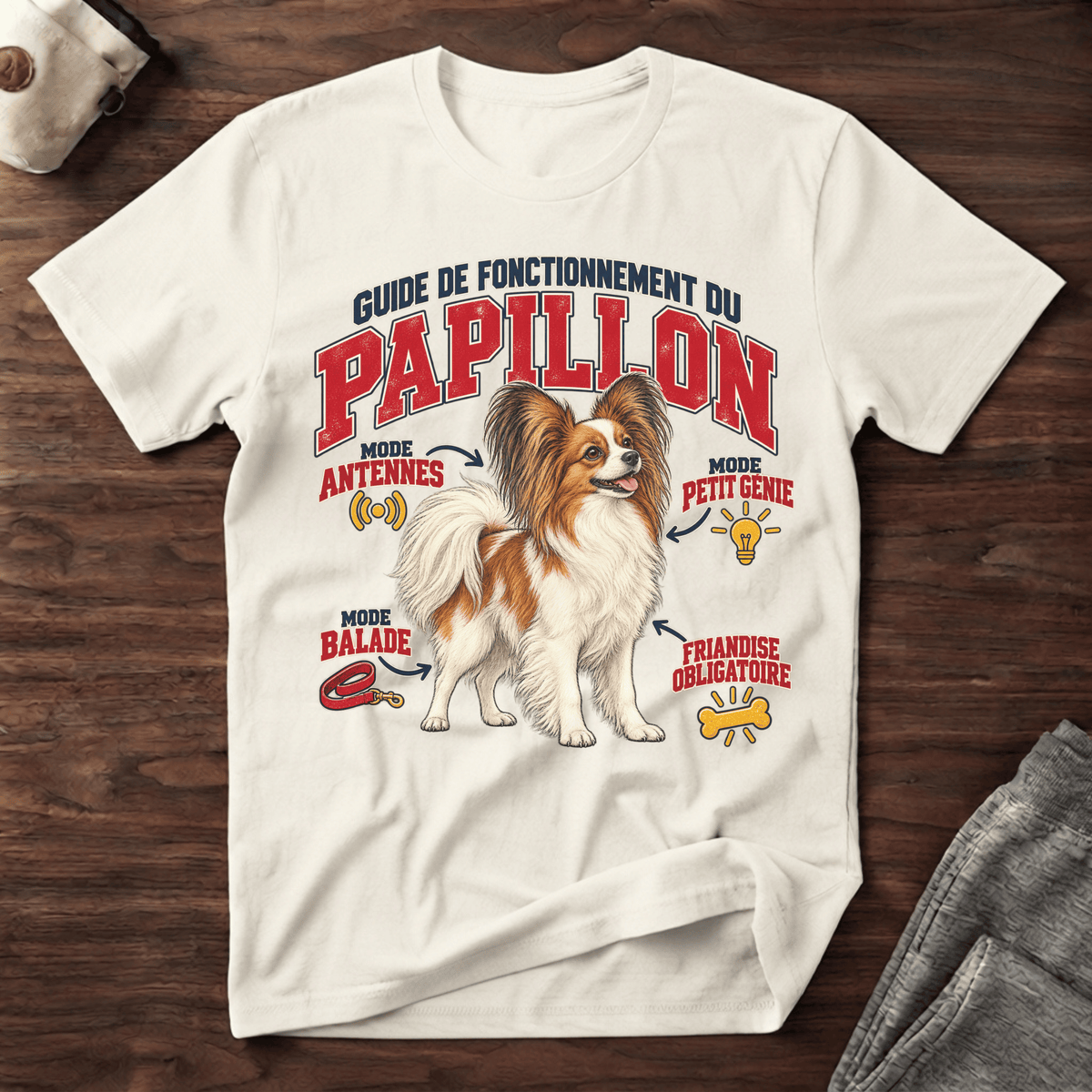 Guide de Fonctionnement du Papillon - T-Shirt