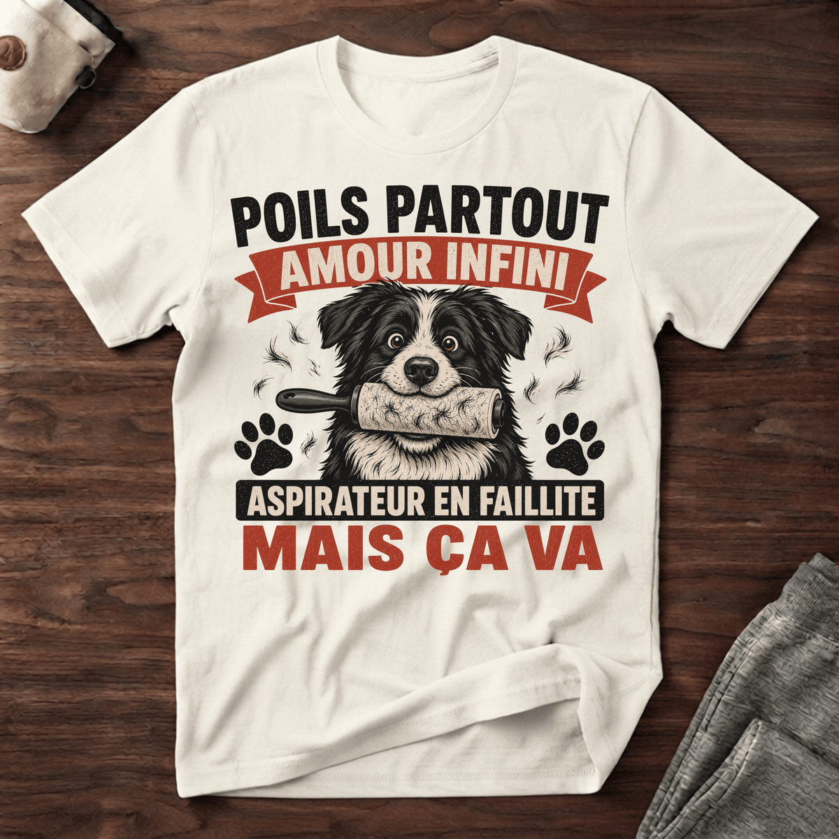Poils partout... - T-Shirt