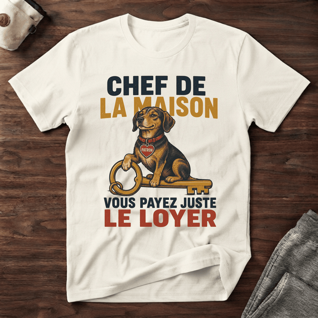 Chef de la maison - T-Shirt