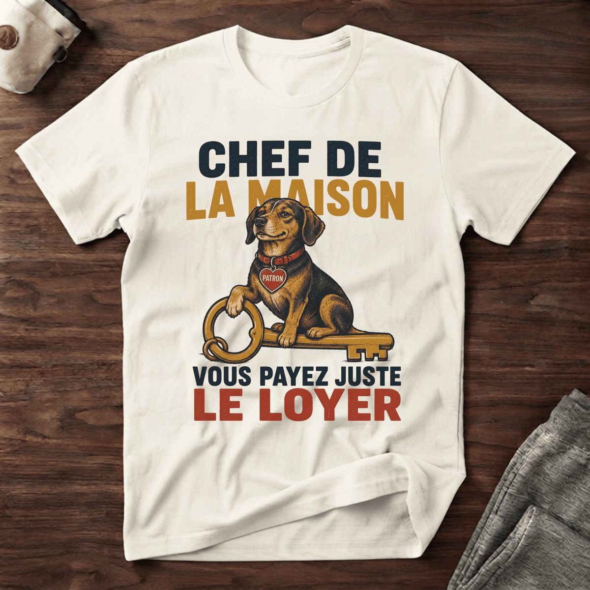 Chef de la maison - T-Shirt