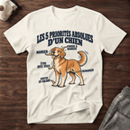 Les 5 priorités absolues d'un chien - T-Shirt
