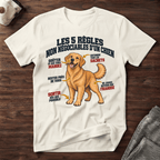 Les 5 règles non négociables d'un chien- T-Shirt