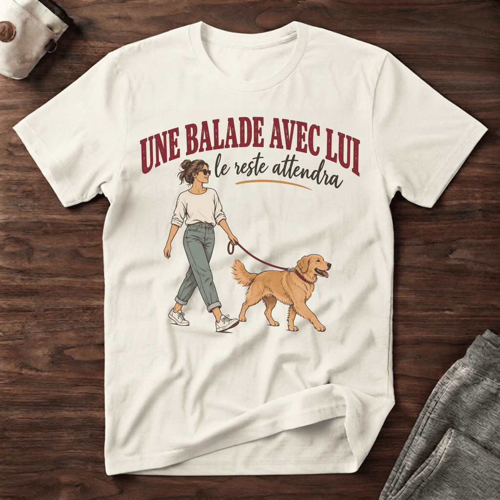 Une balade avec lui - T-Shirt