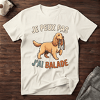 Je peux pas j'ai balade / Cocker - T-Shirt