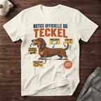 Notice officiel du Teckel - T-Shirt