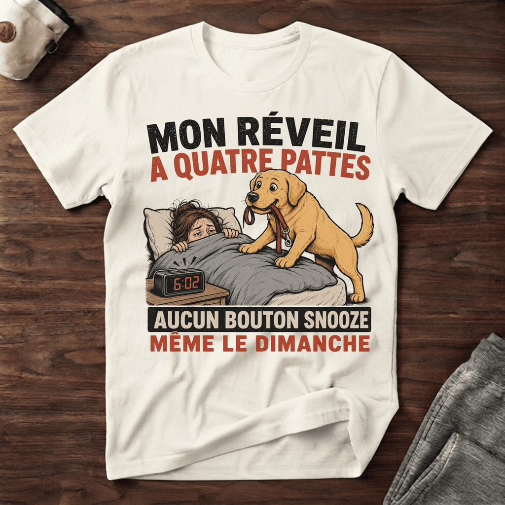 Mon réveil... - T-Shirt