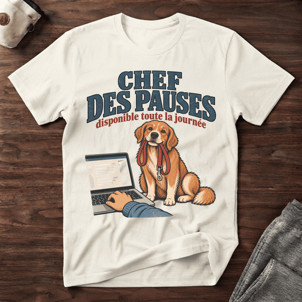 Chef des pauses - T-Shirt