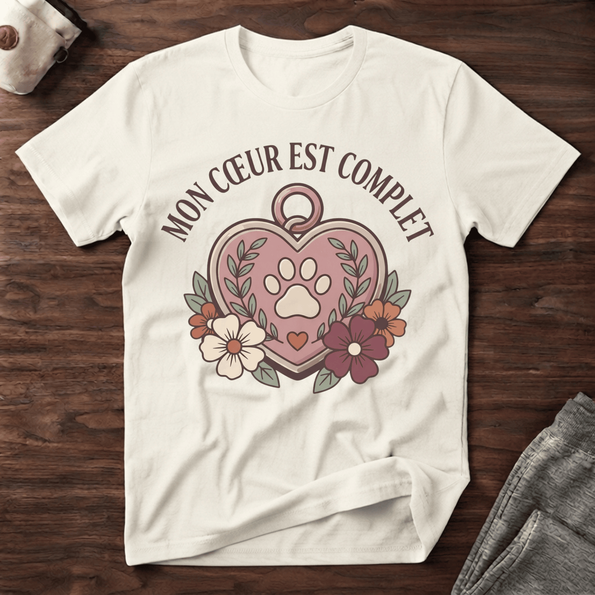 Mon coeur est complet - T-Shirt