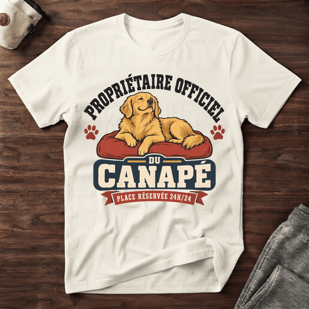 Propriétaire Officiel du canapé - T-Shirt