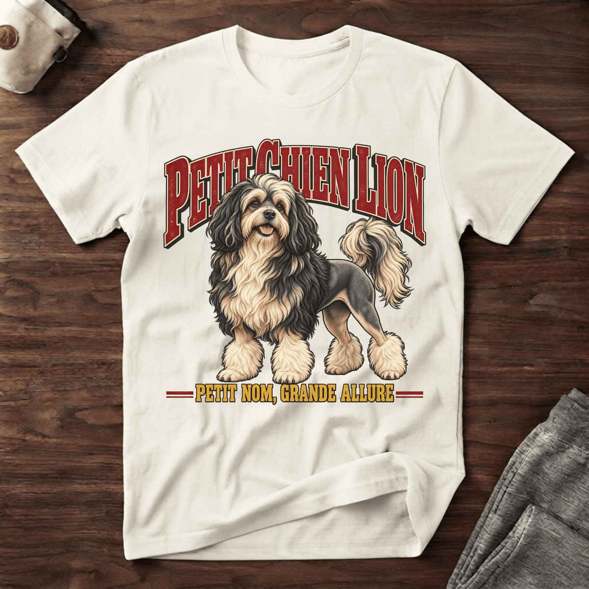 Petit Chien Lion - T-Shirt