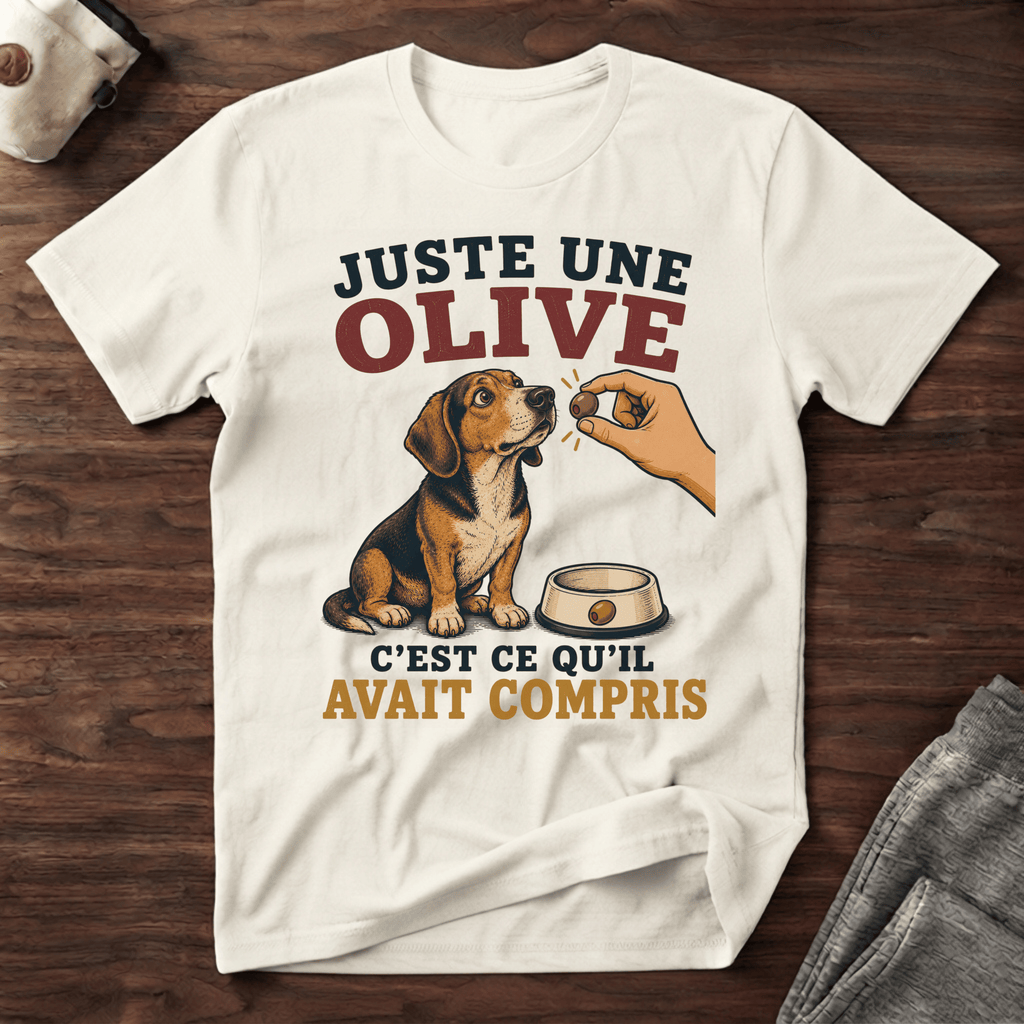 Juste une olive - T-Shirt