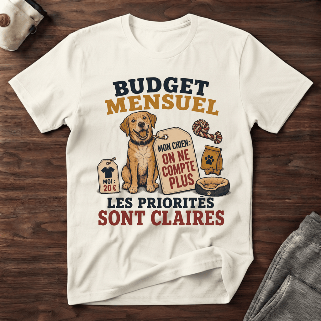 Budget mensuel - T-Shirt