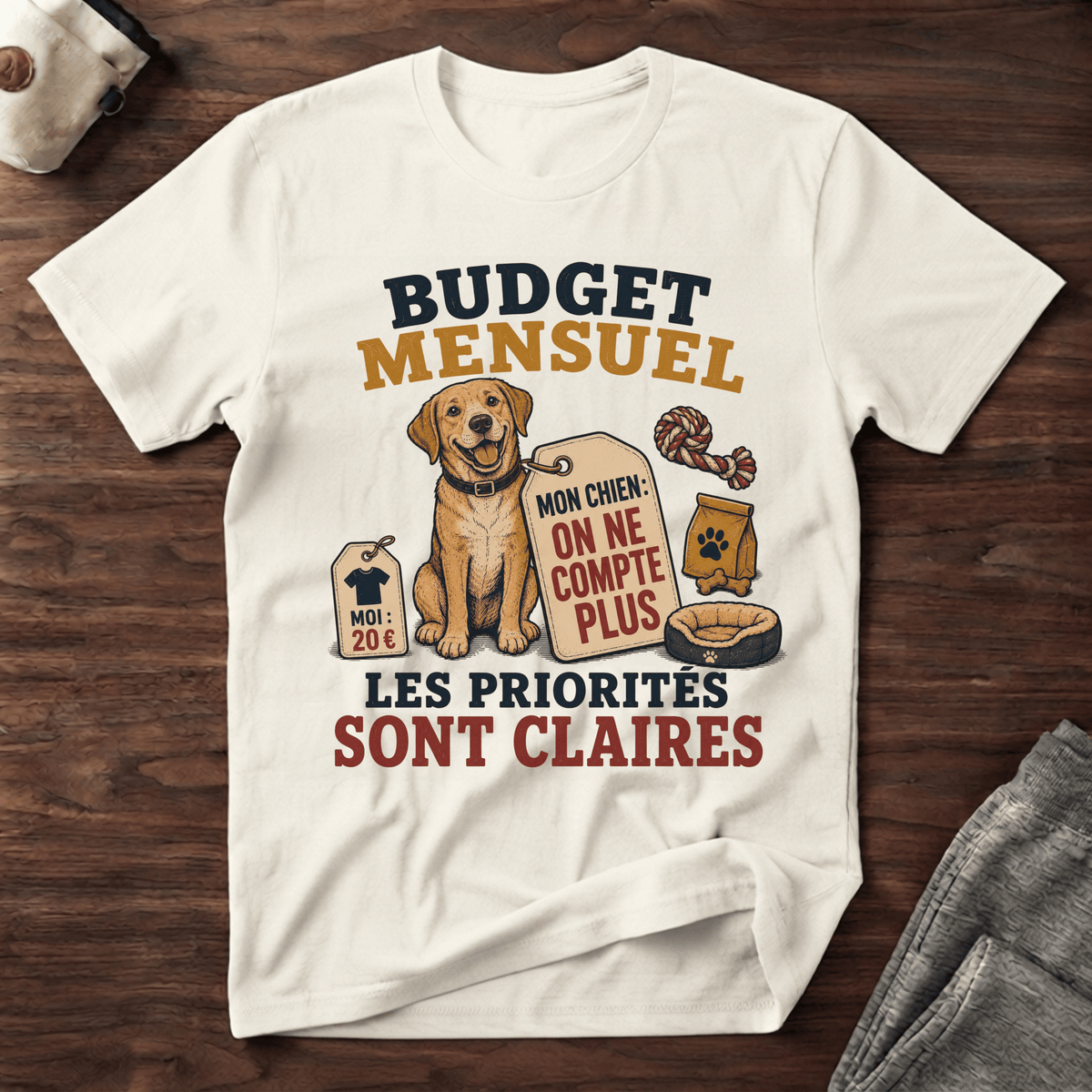 Budget mensuel - T-Shirt