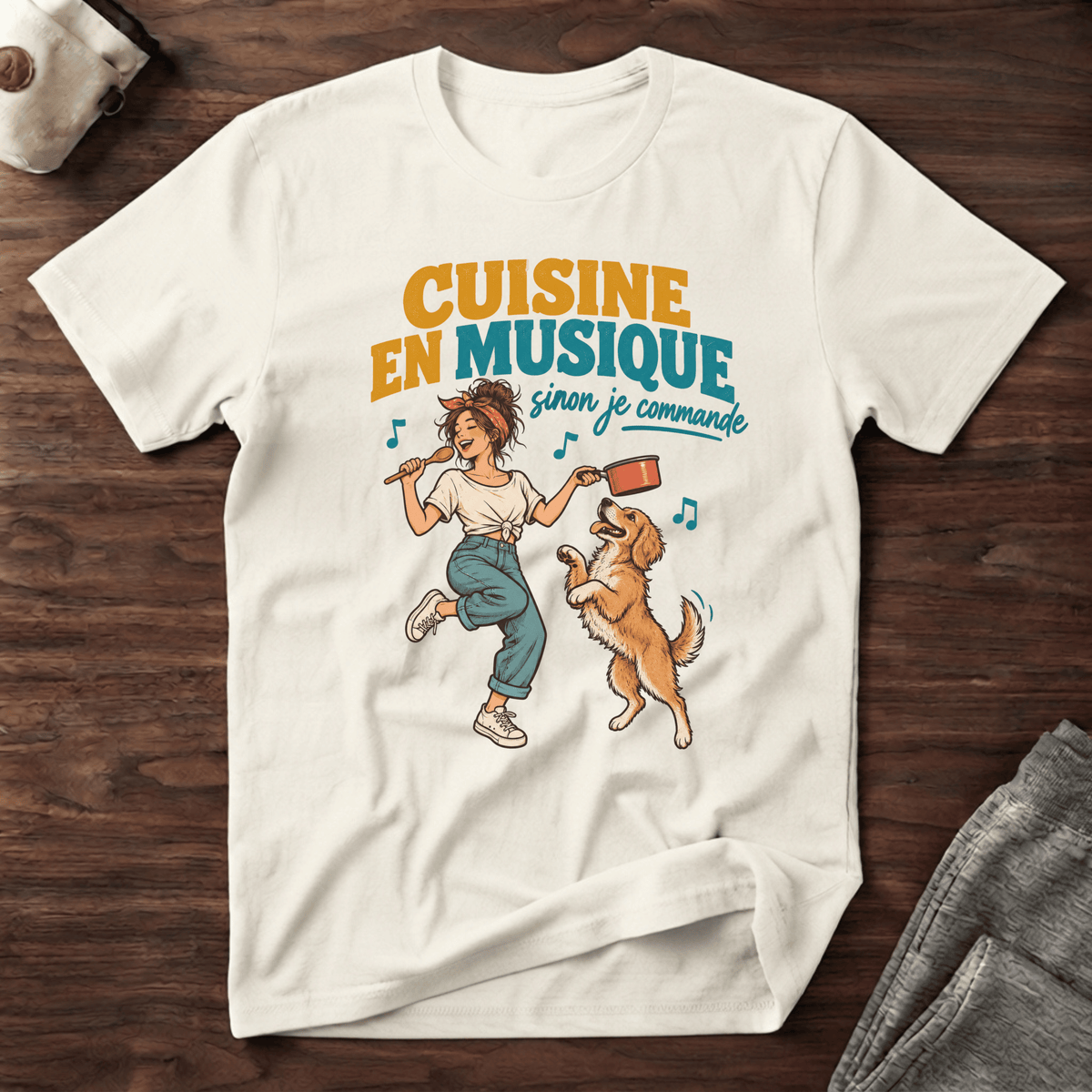 Cuisine en musique - T-Shirt