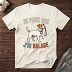 Je peux pas j'ai balade / Jack Russel - T-Shirt