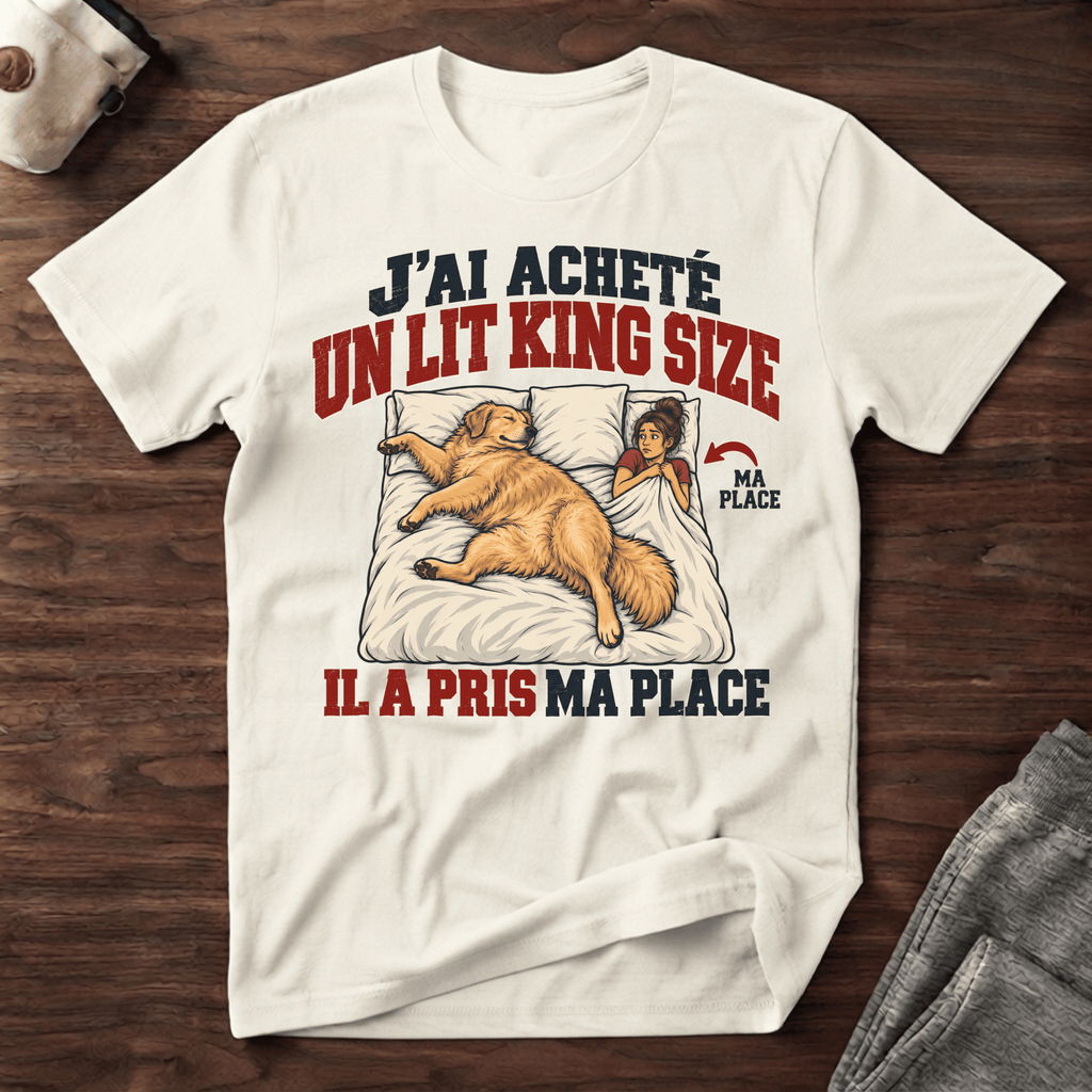J'ai acheté un lit King Size - T-Shirt