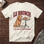 Le brunch, c'est aussi une affaire de chien - T-Shirt