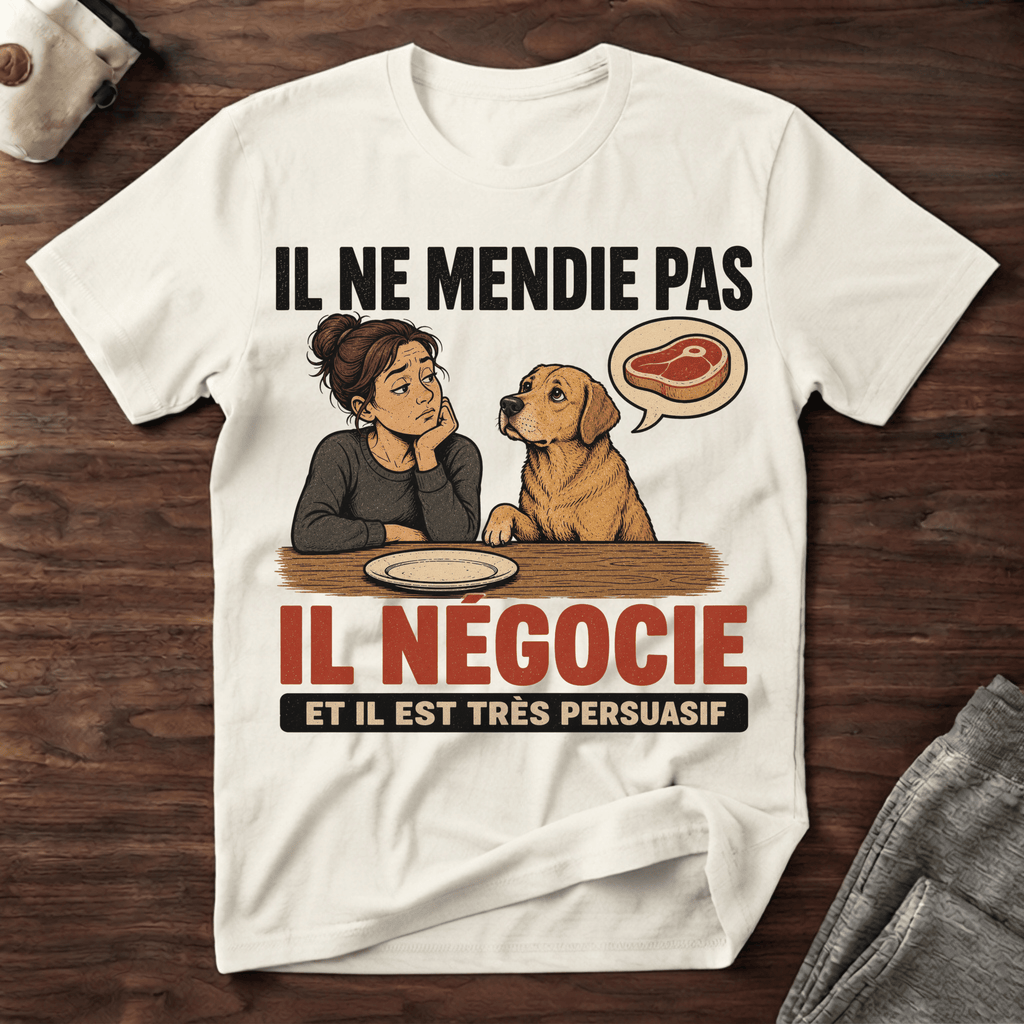 Il ne mendie pas... - T-Shirt