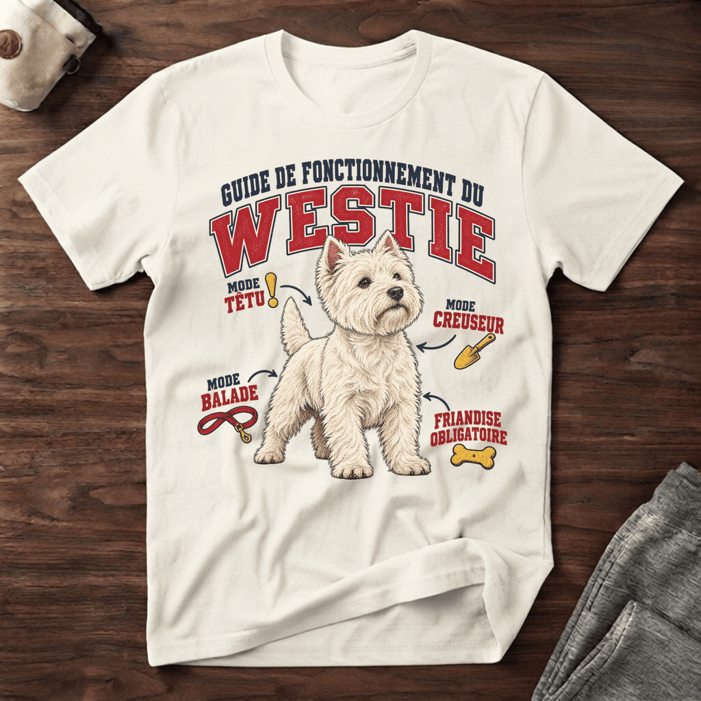 Guide de Fonctionnement du Westie - T-Shirt
