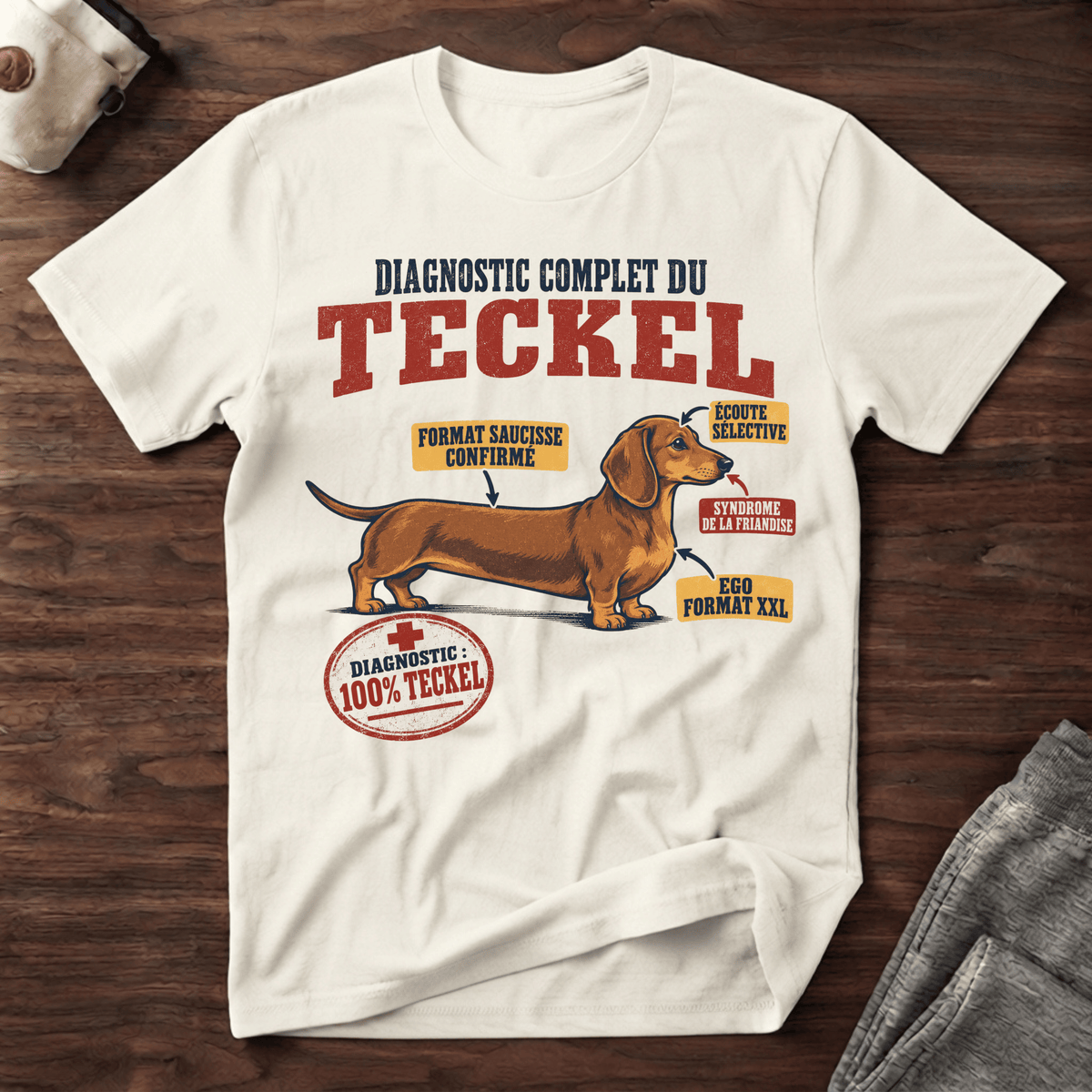 Diagnostic complet du teckel - T-Shirt