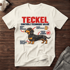Teckel contrôle technique validé - T-Shirt