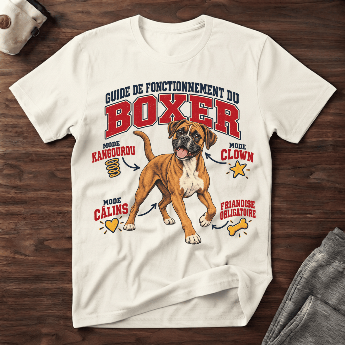 Guide de Fonctionnement du Boxer - T-Shirt