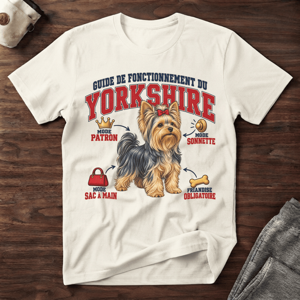 Guide de Fonctionnement du Yorkshire - T-Shirt