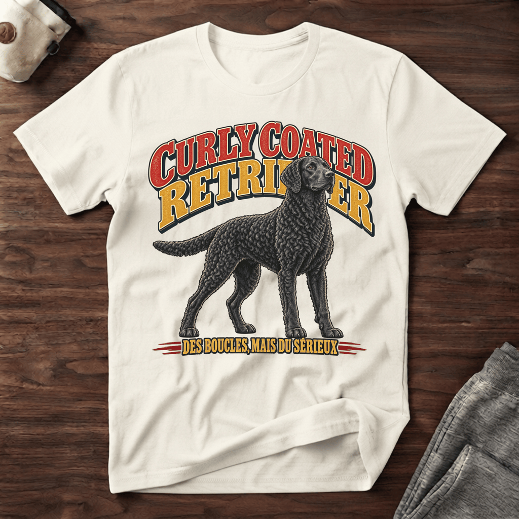 Curly Coated Retriever - T-Shirt