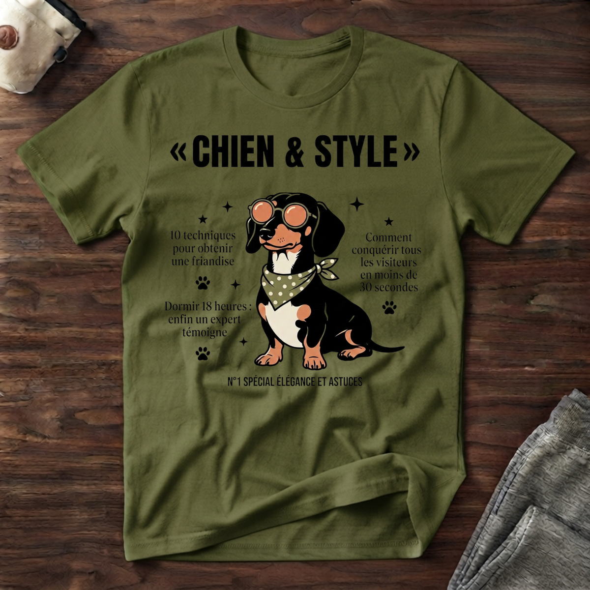 T-Shirt — CHIEN & STYLE