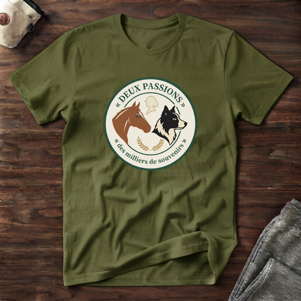 T-Shirt — Deux passions, des milliers de souvenirs