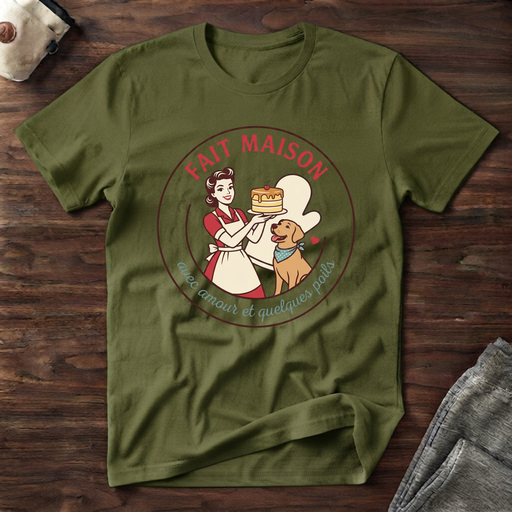 T-Shirt — Fait Maison, avec amour et quelques poils