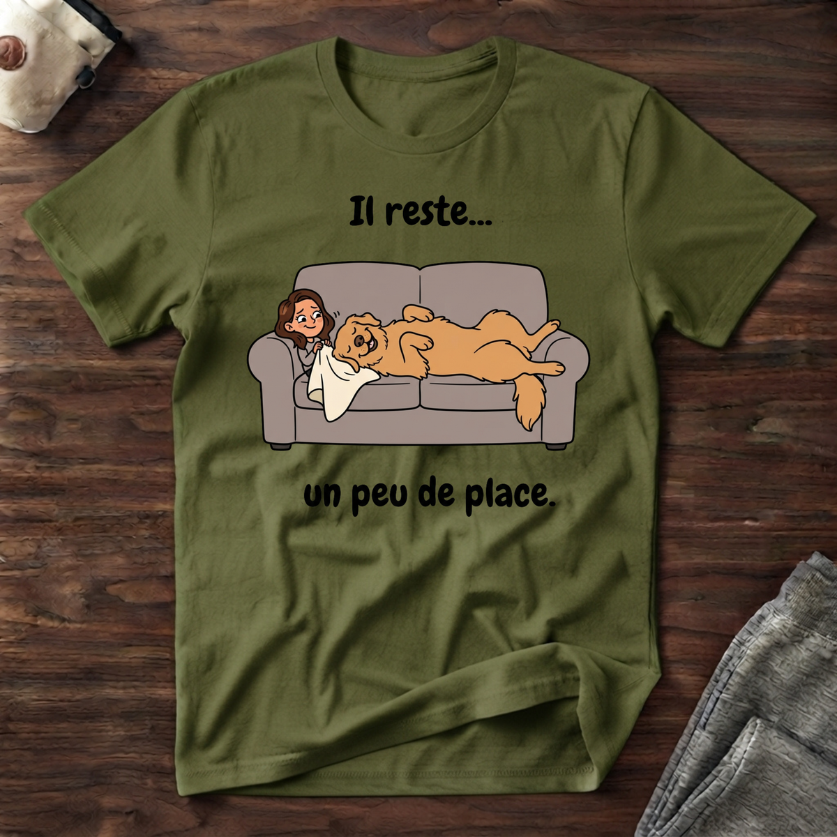 T-Shirt — Il reste... un peu de place