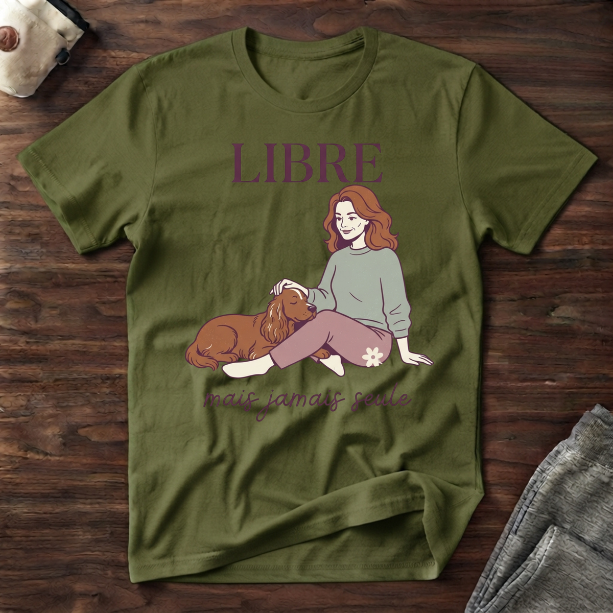 Libre mais jamais seule - T-Shirt