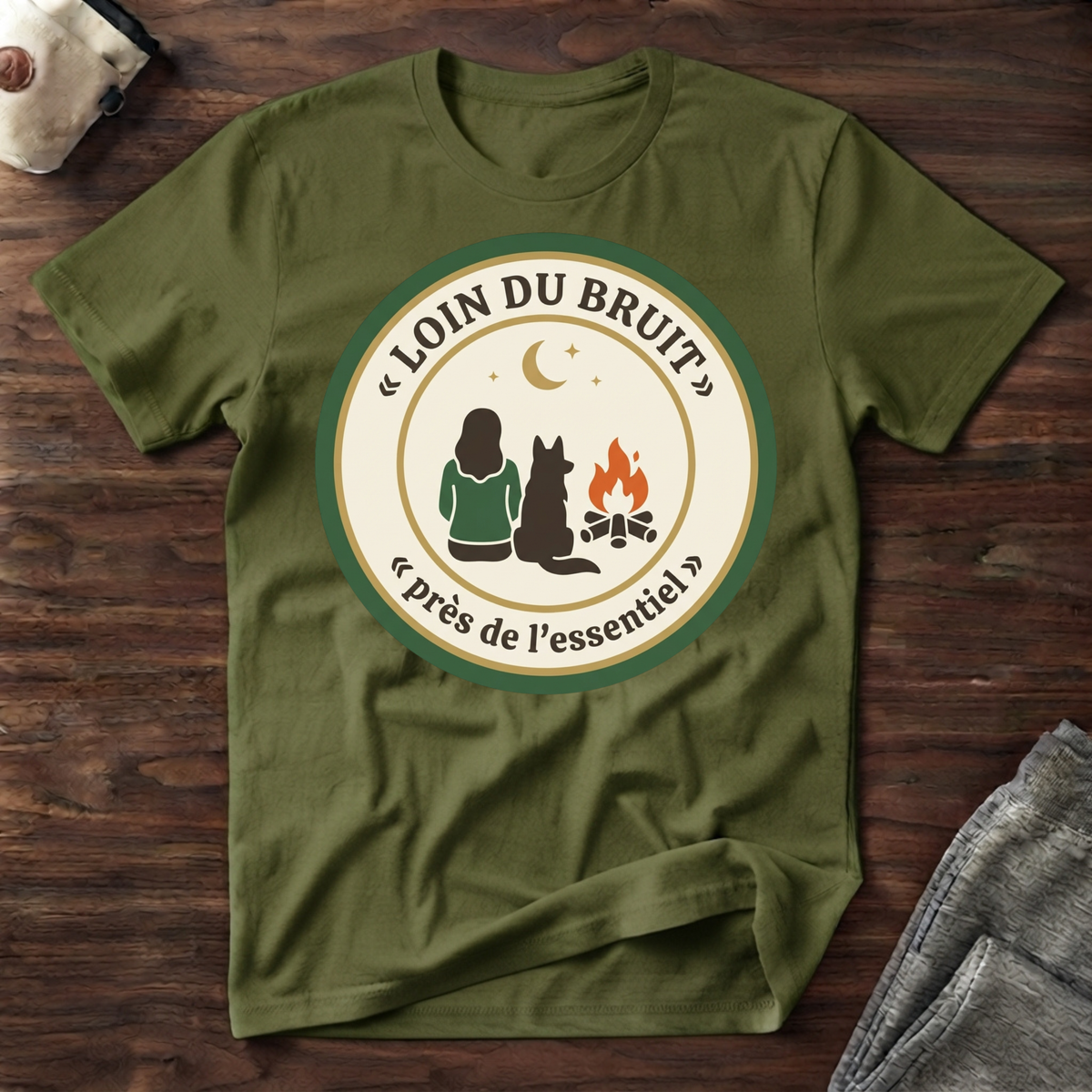 T-Shirt — Loin du bruit, près de l'essentiel