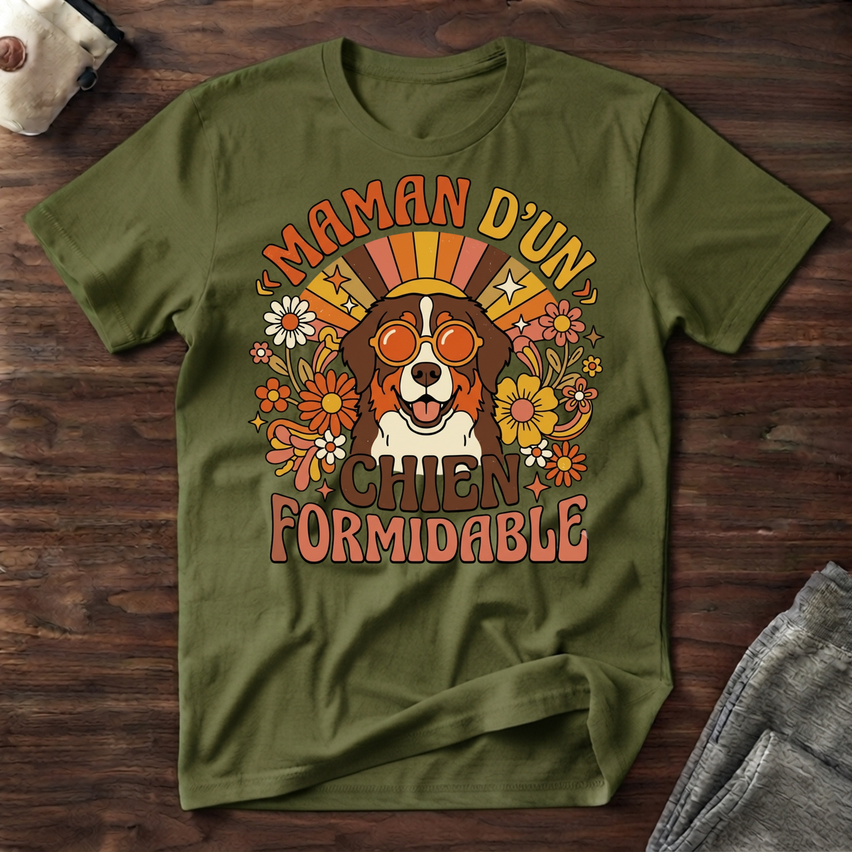 T-Shirt — Maman d'un chien formidable