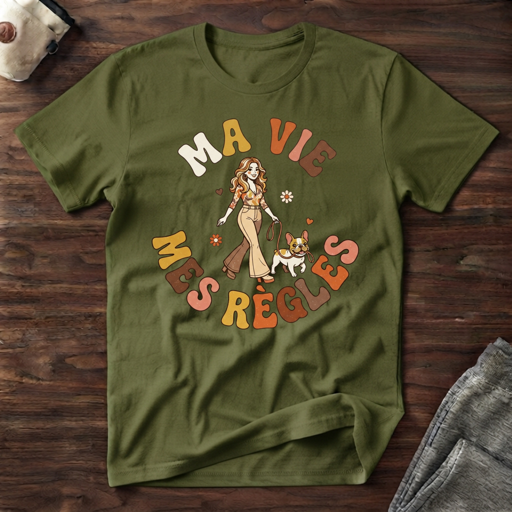 T-Shirt — Ma vie, mes règles