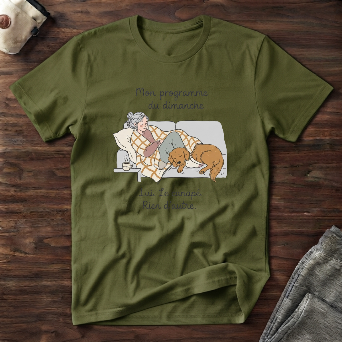 T-Shirt — Mon programme du Dimanche...