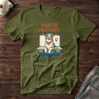 T-Shirt — Partir partout, mais jamais sans lui