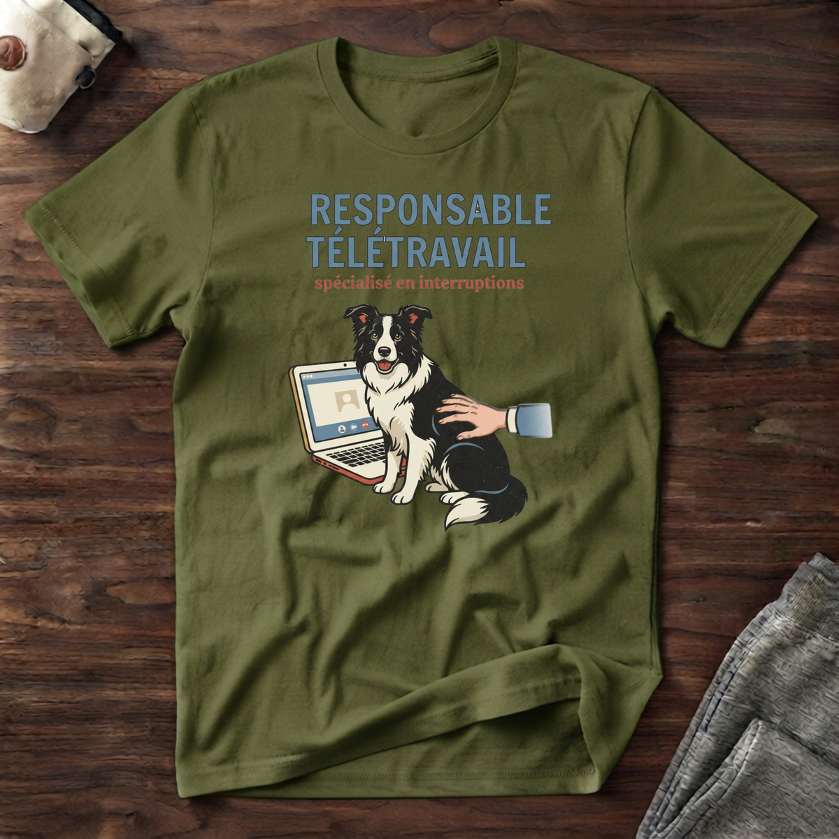 T-Shirt — Responsable télétravail...