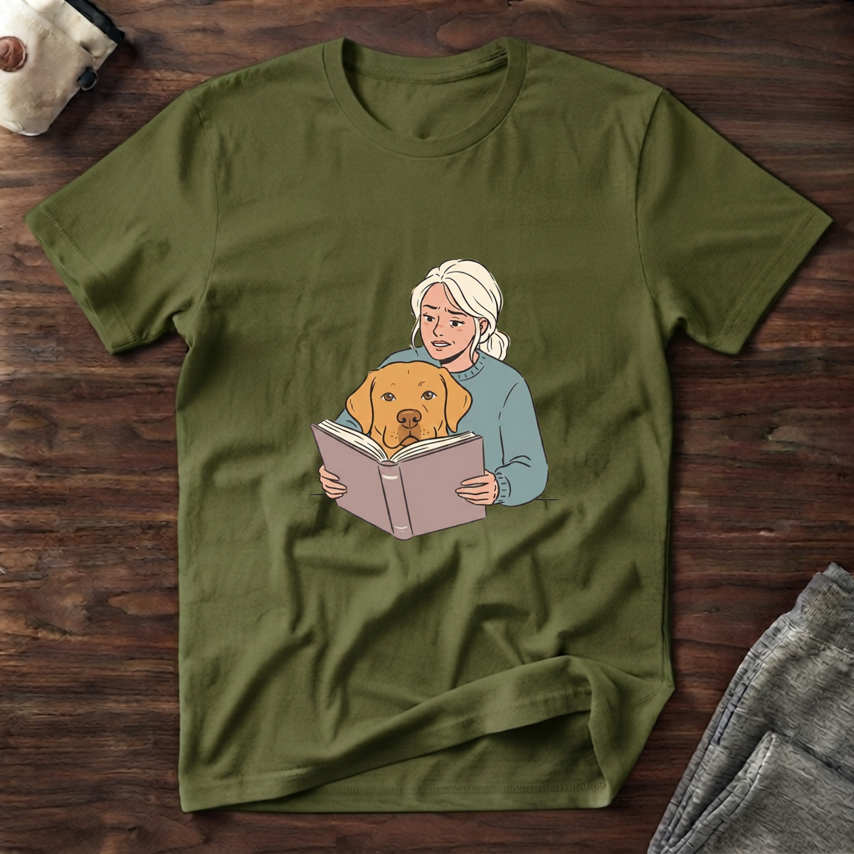 T-Shirt — Un moment de lecture...