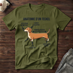 Anatomie d'un Teckel - T-Shirt